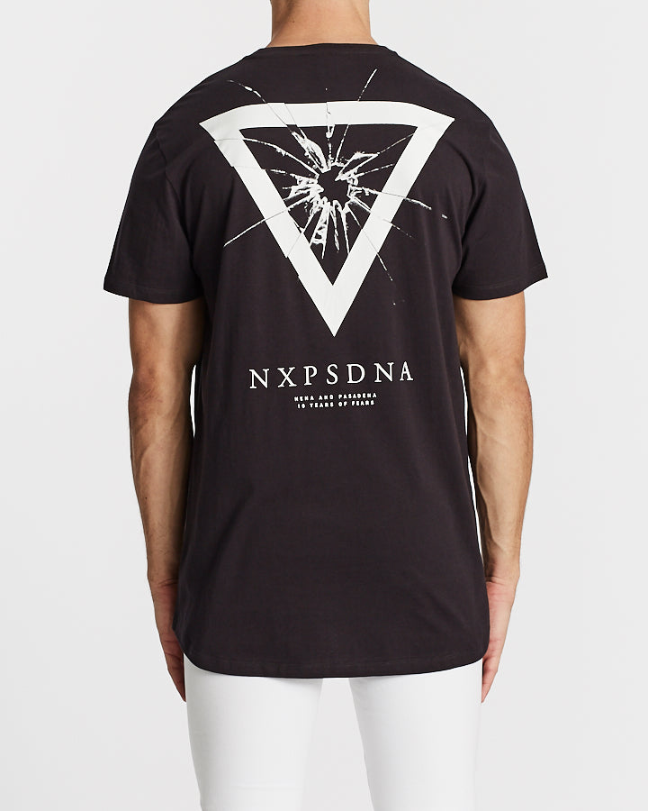 Nena Pasadena MENS STONE COLD SCOOP BACK TEE - GRAPHITE, MENS TEE SHIRTS, NENA PASADENA, Elwood 101