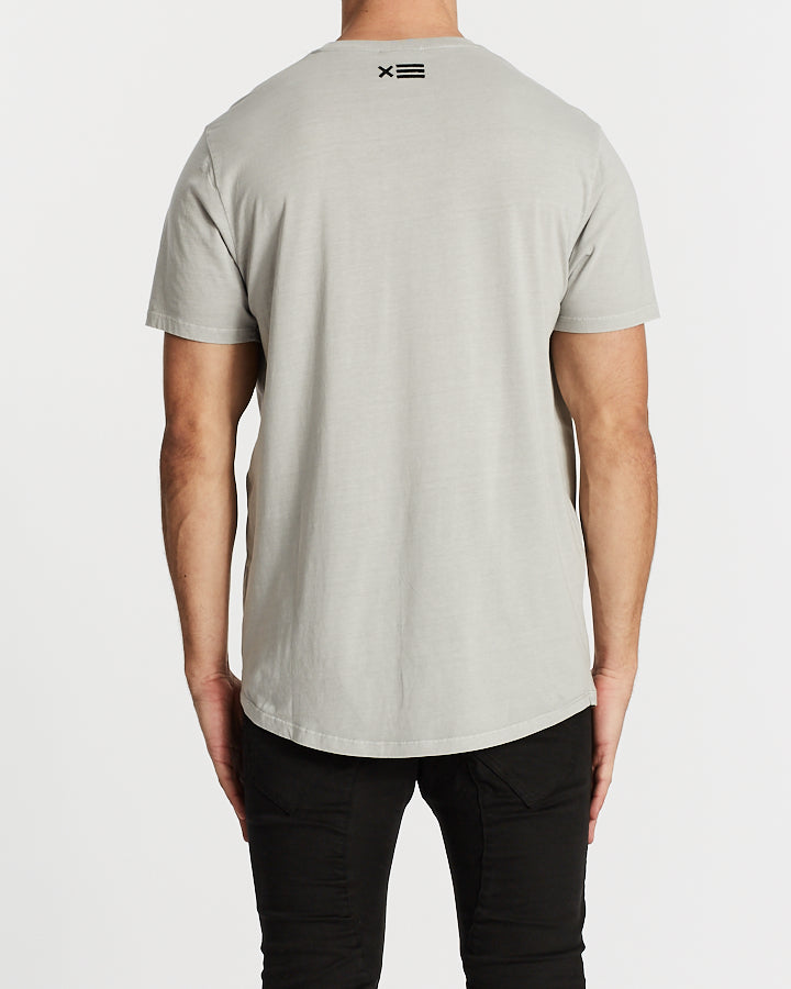 Nena Pasadena MENS FREEDOM SCOOP BACK TEE - PIGMENT ROCK, MENS TEE SHIRTS, NENA PASADENA, Elwood 101