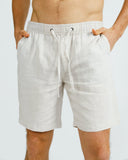 Ortc MENS LINEN SHORTS - SAND, MENS SHORTS, ORTC Clothing Co, Elwood 101