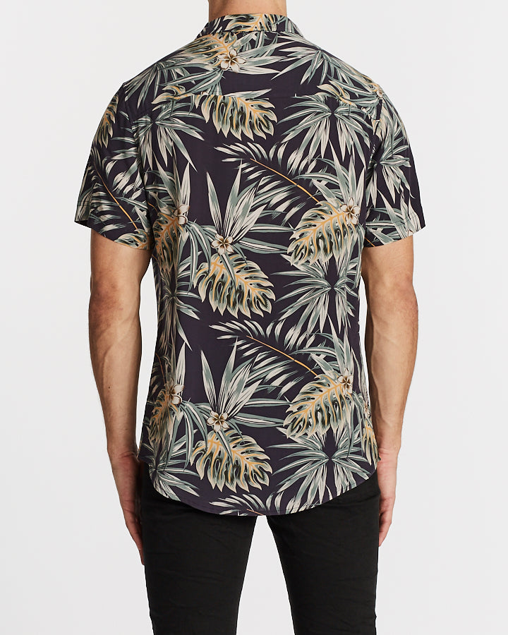 Nena Pasadena MENS MARSH STANDARD FIT SHORT SLEEVE SHIRT - FLORAL PRINT, MENS SHIRTS, NENA PASADENA, Elwood 101