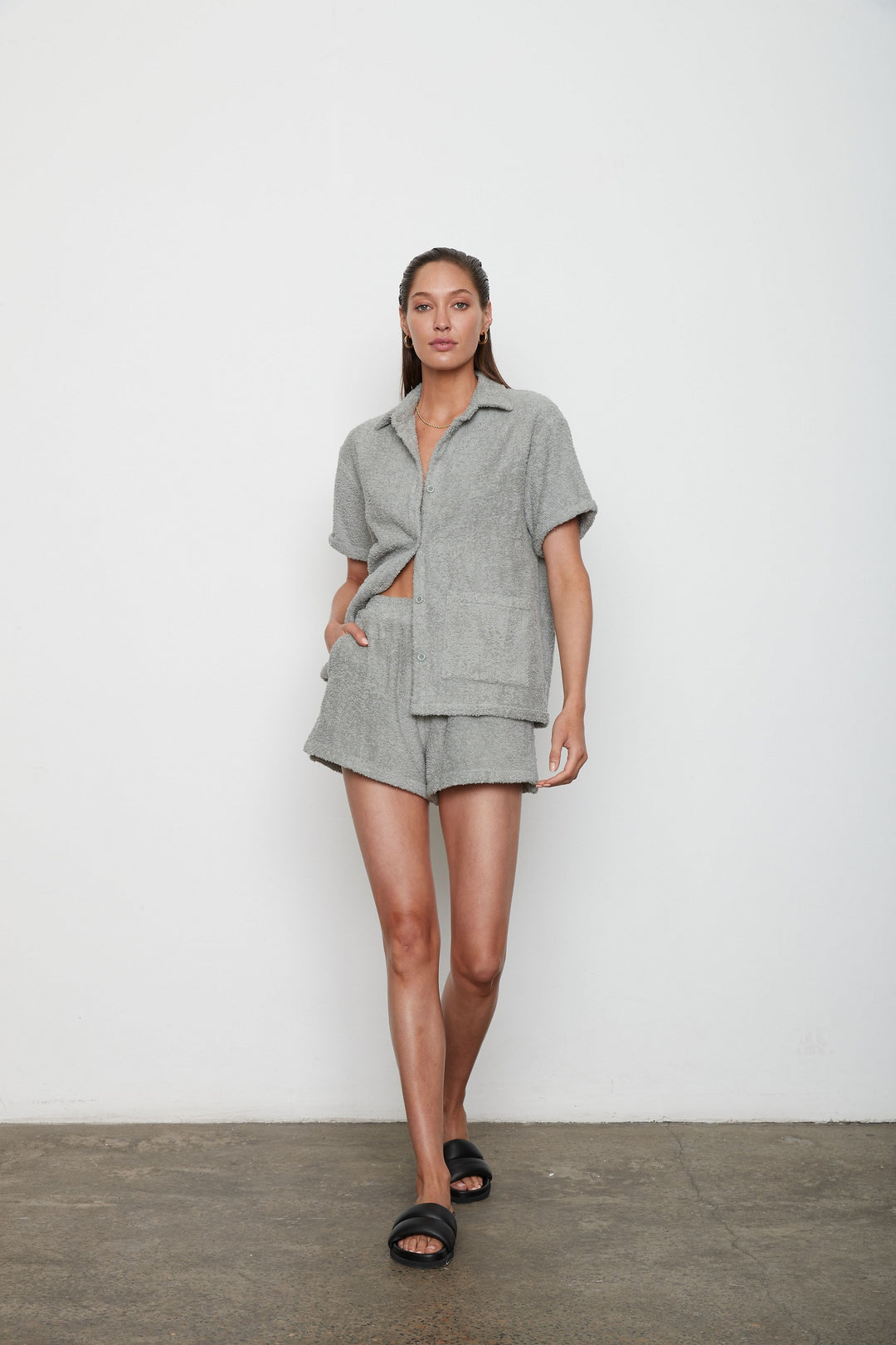Atoir Womens The Montenegro Shirt - Flint Grey, WOMENS TOPS & SHIRTS, ATOIR, Elwood 101