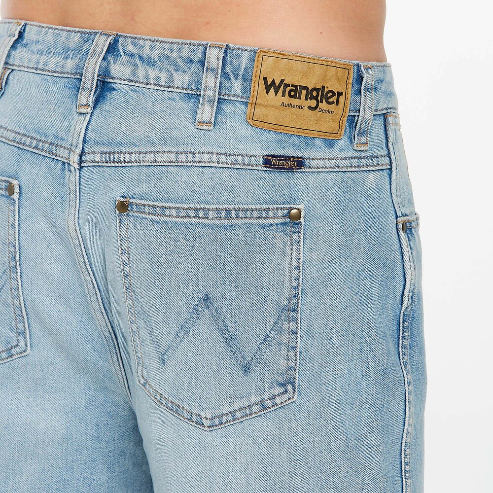 Wrangler Mens Slacker  Relaxed Jean -  Acid Crusher Blue, MENS DENIM, WRANGLER, Elwood 101