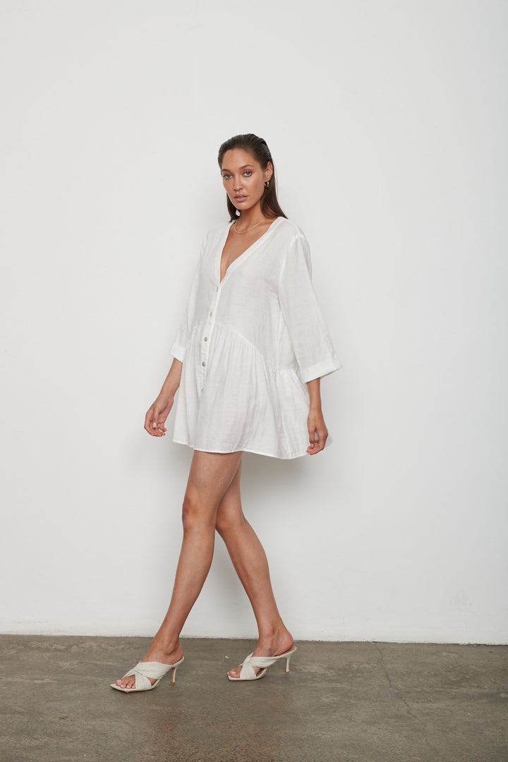 Atoir Womens Island Hopper Dress - White, WOMENS DRESSES, ATOIR, Elwood 101