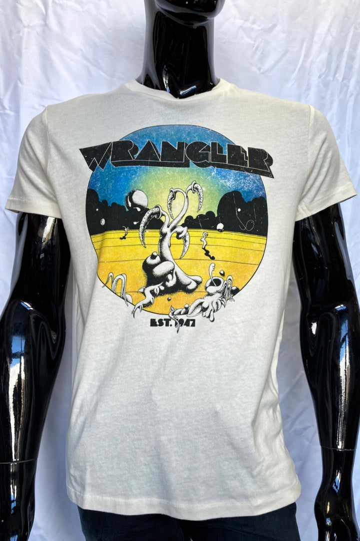 WranglerMens Only Place Tee - Ecru, MENS TEE SHIRTS, WRANGLER, Elwood 101