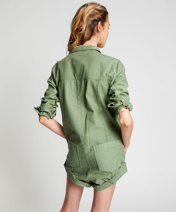 OneTeaspoon WOMENS SUPER KHAKI CARGO PROPHECY JUMPSUIT - SUPER KHAKI, WOMENS JUMPSUITS & OVERALLS, OneTeaspoon, Elwood 101