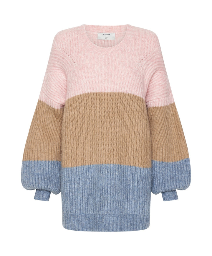 OneTeaspoon WOMENS GELATO STRIPE BUCKINGHAM SWEATER - GELATO STRIPE, WOMENS KNITS & SWEATERS, OneTeaspoon, Elwood 101