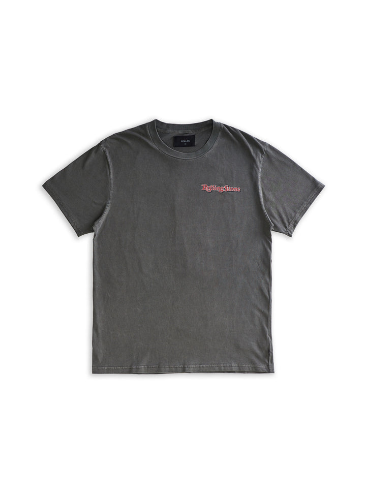 ROLLAS Mens Rolling Stone 79 Cover Tee - Washed Black, MENS TEE SHIRTS, ROLLAS, Elwood 101