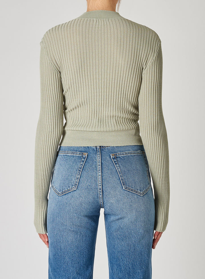 NEUW Womens Blues Long Sleeve Top - Sage, WOMENS TOPS & SHIRTS, NEUW, Elwood 101