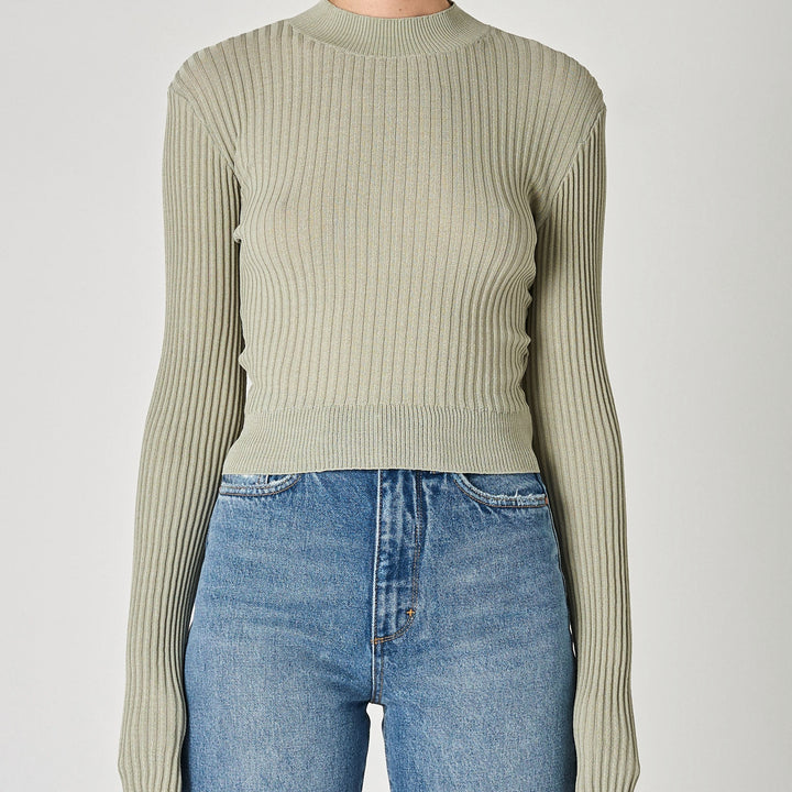 NEUW Womens Blues Long Sleeve Top - Sage, WOMENS TOPS & SHIRTS, NEUW, Elwood 101