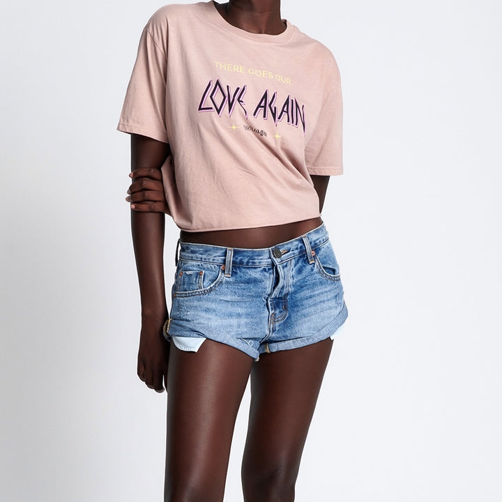ONETEASPOON Womens Hollywood Low Waist Bandit Denim Short, WOMENS SHORTS, OneTeaspoon, Elwood 101