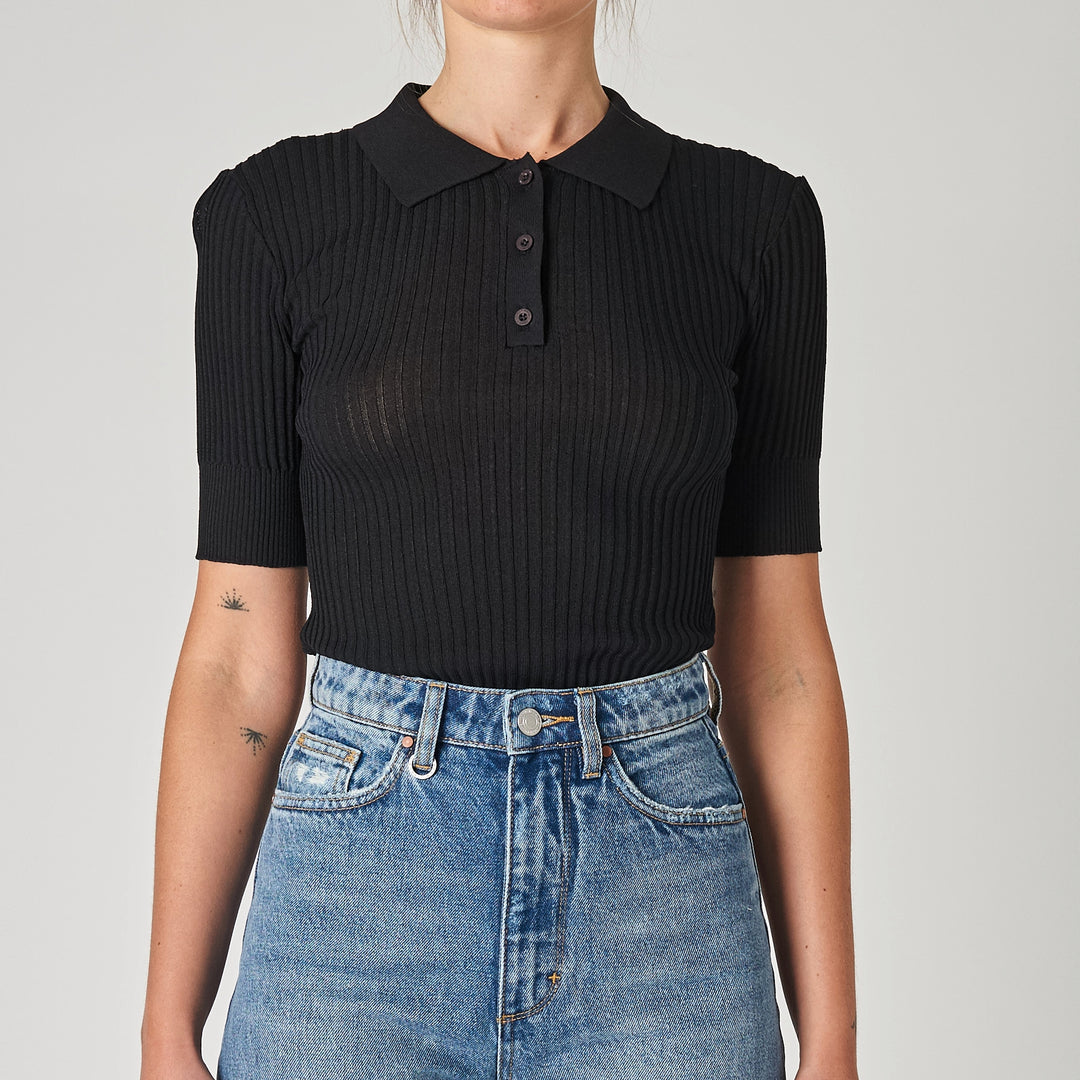 NEUW Womens Blues Tee - Black, WOMENS TEES & TANKS, NEUW, Elwood 101