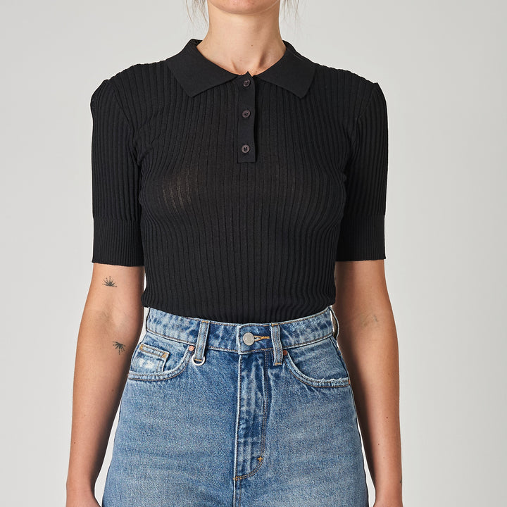 NEUW Womens Blues Tee - Black, WOMENS TEES & TANKS, NEUW, Elwood 101