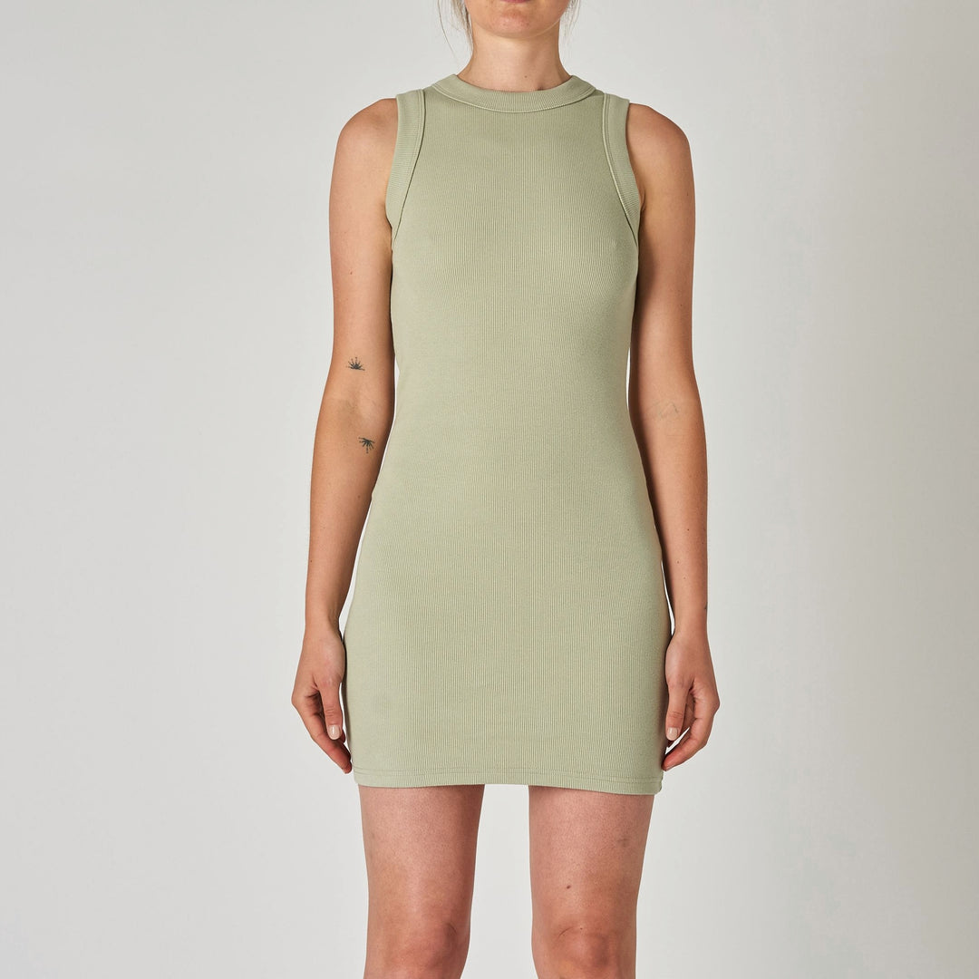 NEUW Womens Jonesy Dress - Sage, WOMENS DRESSES, NEUW, Elwood 101