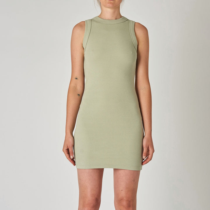 NEUW Womens Jonesy Dress - Sage, WOMENS DRESSES, NEUW, Elwood 101