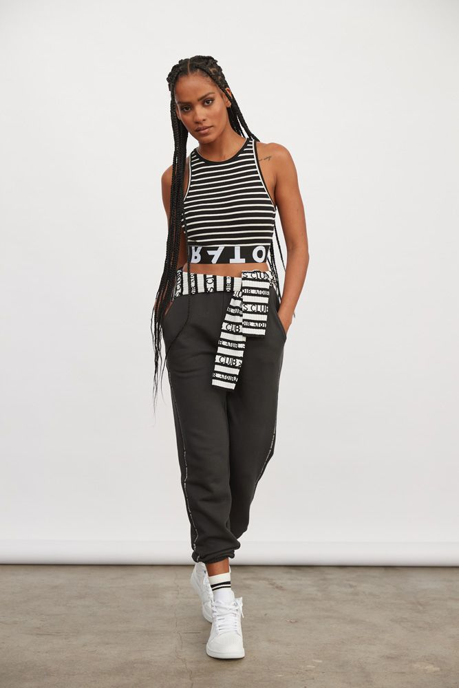 ATOIR SPORTS CLUB Womens The All Star Track Pants - Vintage Black, WOMENS TRACK PANTS, ATOIR, Elwood 101