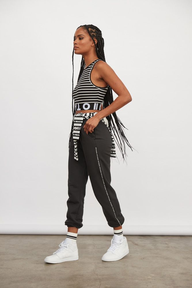 ATOIR SPORTS CLUB Womens The All Star Track Pants - Vintage Black, WOMENS TRACK PANTS, ATOIR, Elwood 101