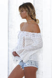 SUNDAYS THE LABEL Womens Positano Top - White, WOMENS TOPS & SHIRTS, SUNDAYS THE LABEL, Elwood 101