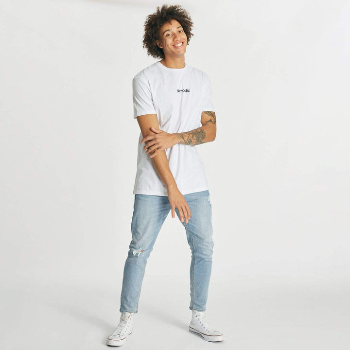 NOMADIC PARADISE Mens Suite Life Standard Tee - White, MENS TEE SHIRTS, NOMADIC PARADISE, Elwood 101