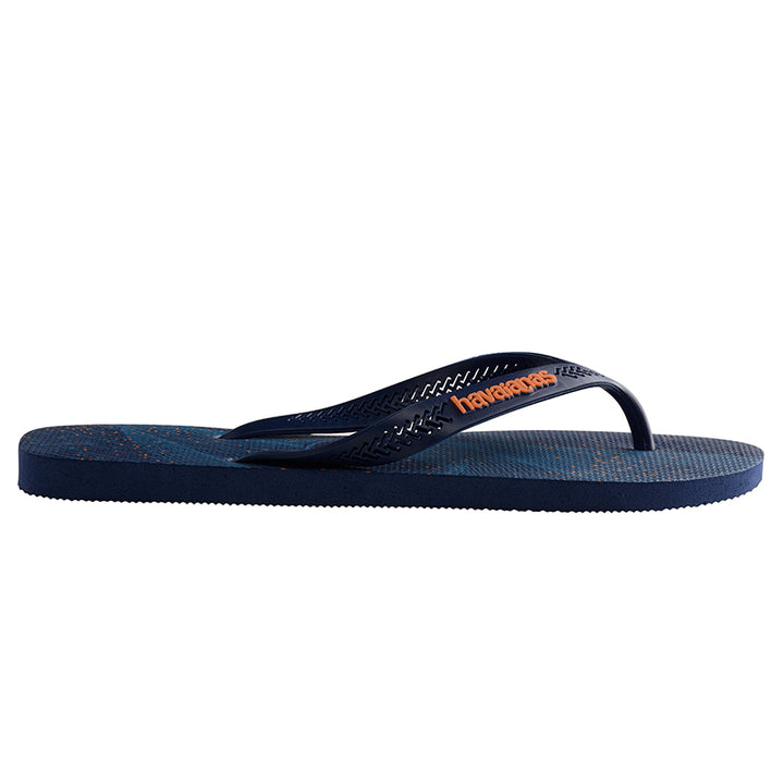 HAVAIANAS Aero Graphic Navy Blue/Navy Blue/Begonia Orange Male, MENS HAVAIANAS & THONGS, HAVAIANAS, Elwood 101