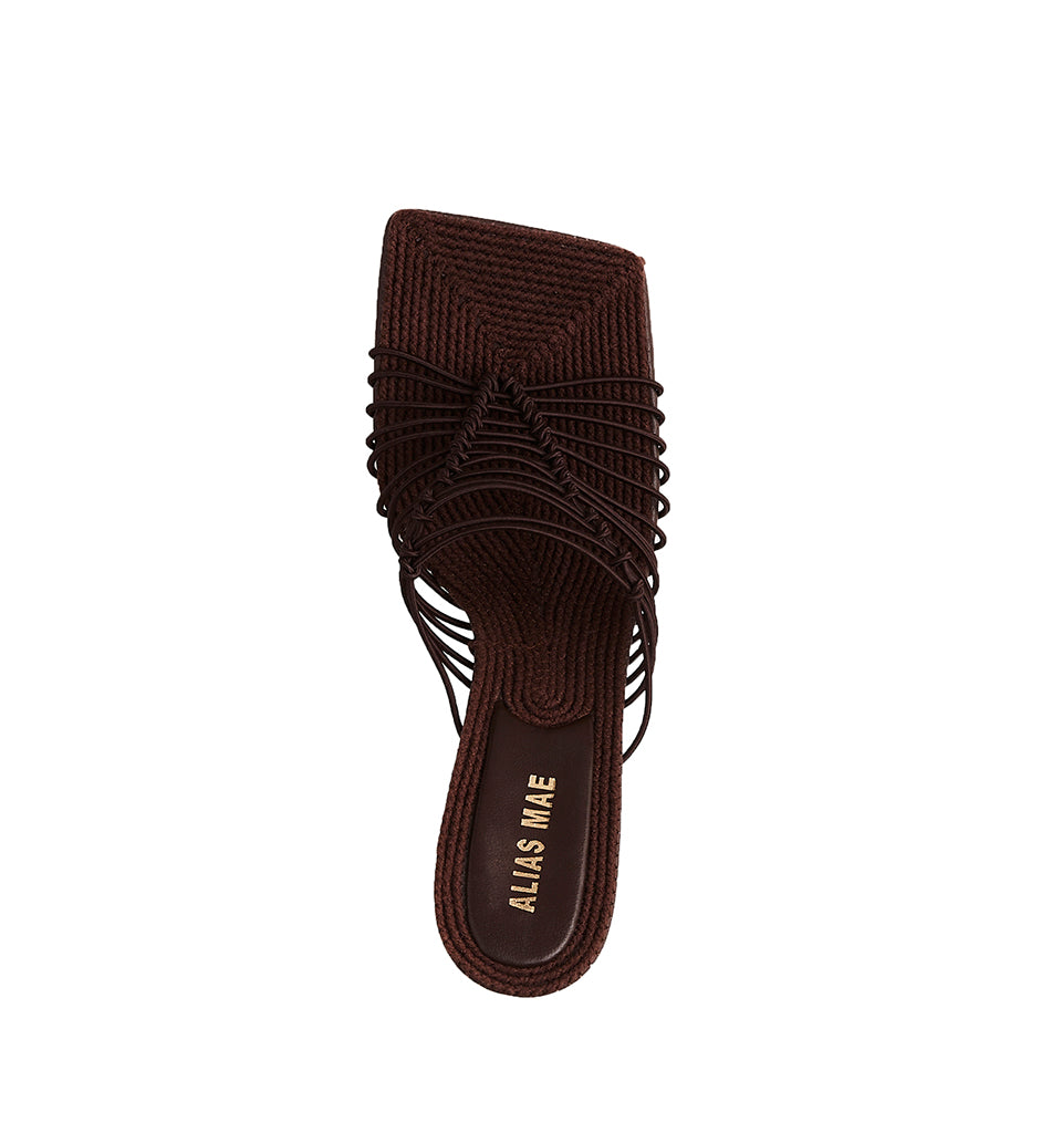 ALIAS MAE Womens Lettie Heels - Chocolate, WOMENS SHOES, ALIAS MAE, Elwood 101