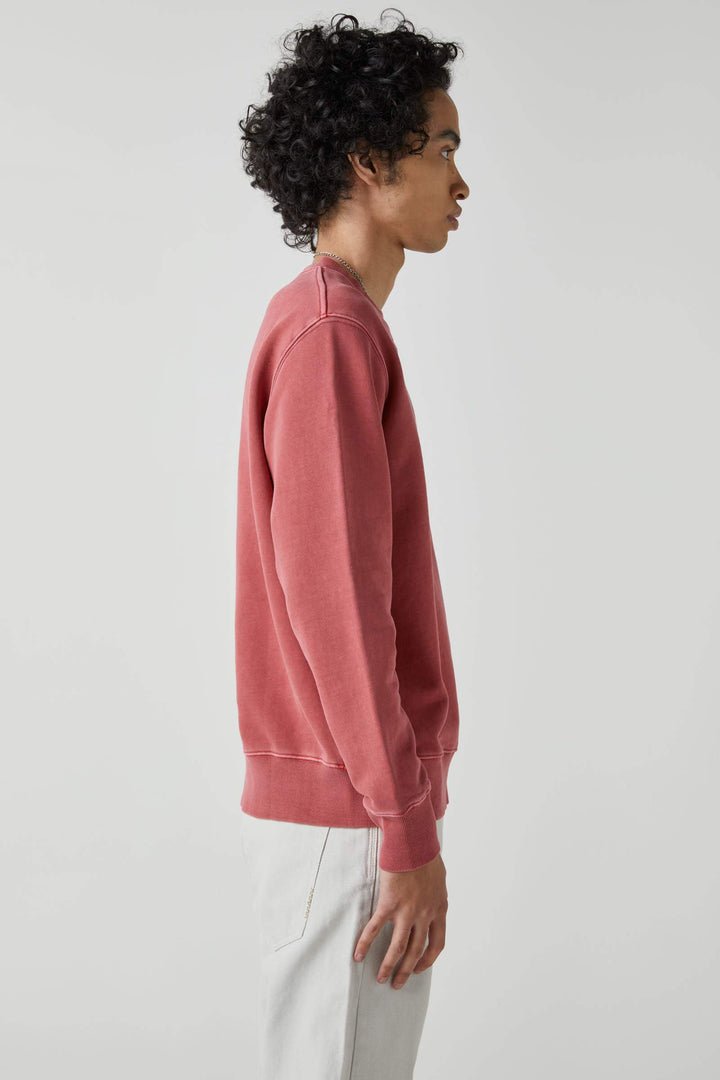 NEUW Mens Neuw Crew - Washed Red, MENS KNITS & SWEATERS, NEUW, Elwood 101