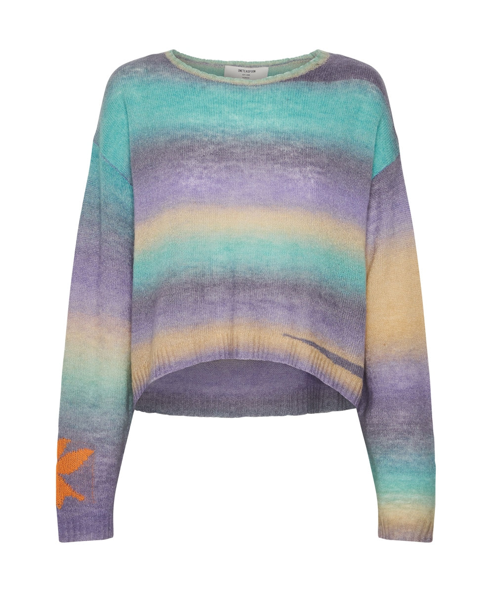 ONE TEASPOON Womens Gradual Dusk Sweater - Multi, WOMENS KNITS & SWEATERS, OneTeaspoon, Elwood 101