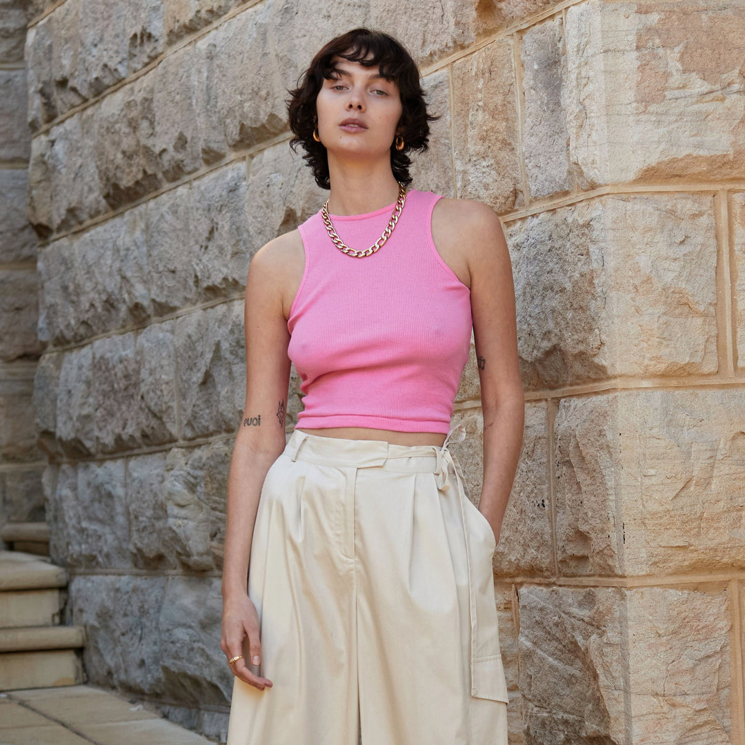 BLANCA Womens Becca Tank - Pink, WOMENS TOPS & SHIRTS, BLANCA, Elwood 101
