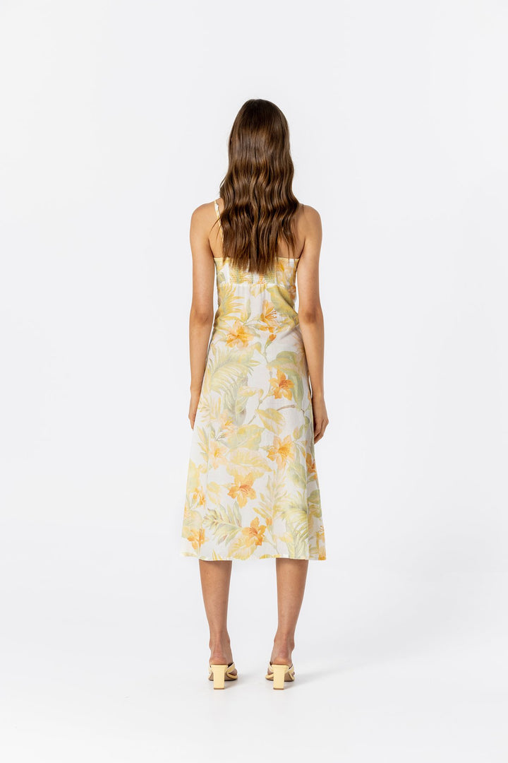 LE SALTY Womens Jerry Midi Dress - Citrus, WOMENS DRESSES, LE SALTY, Elwood 101