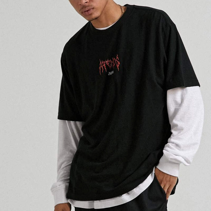 AFENDS MENS Other Days - Hemp Retro Fit T-Shirt - Black, MENS TEE SHIRTS, AFENDS, Elwood 101