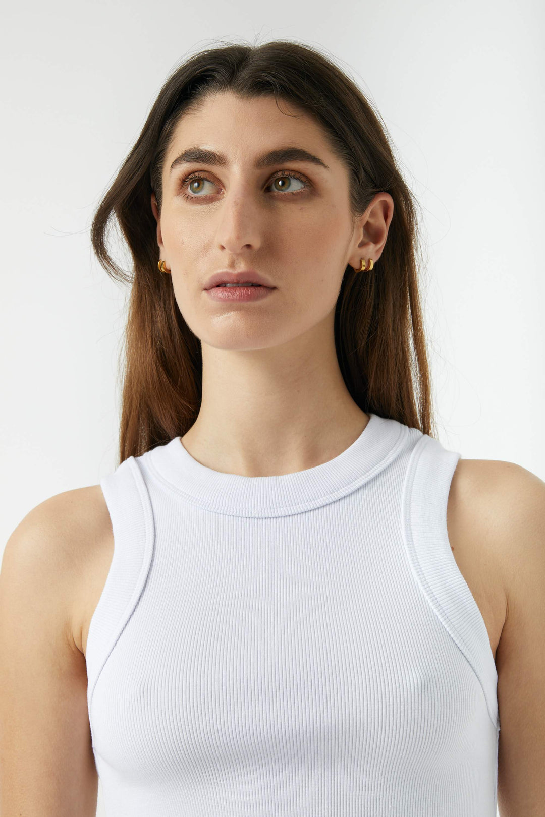NEUW Womens Jonesy Crop Top - White, WOMENS TEES & TANKS, NEUW, Elwood 101
