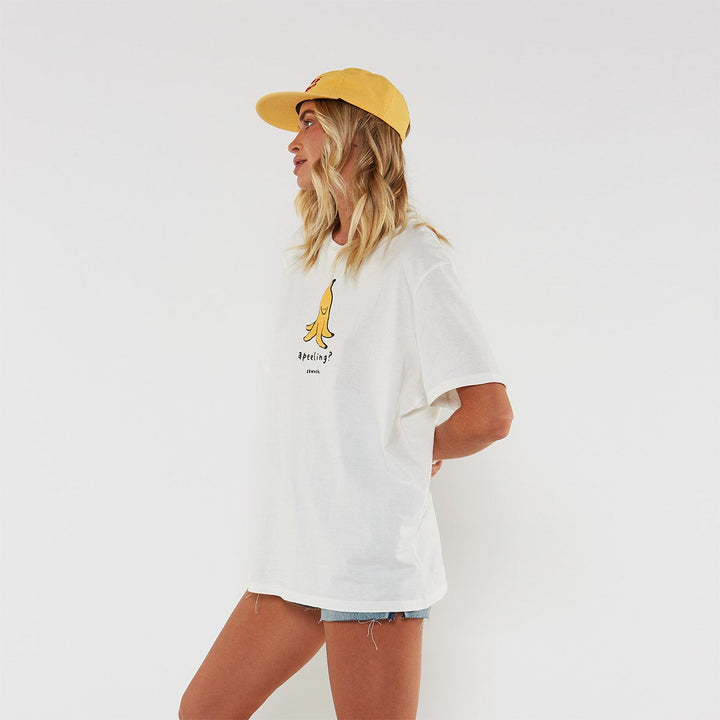 SKWOSH Mens Apeeling Tee - Off White, MENS TEE SHIRTS, SKWOSH CLUB, Elwood 101