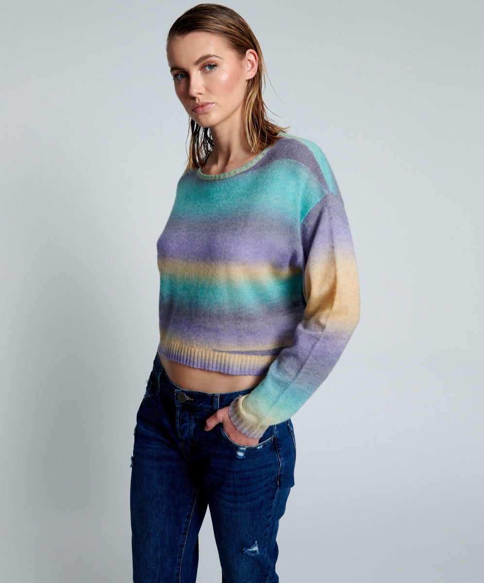 ONE TEASPOON Womens Gradual Dusk Sweater - Multi, WOMENS KNITS & SWEATERS, OneTeaspoon, Elwood 101