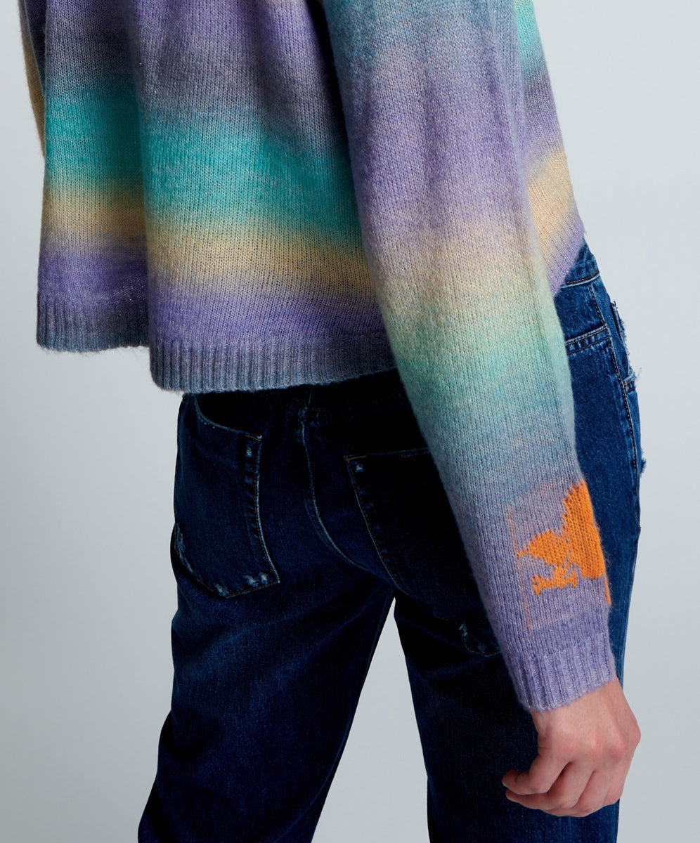 ONE TEASPOON Womens Gradual Dusk Sweater - Multi, WOMENS KNITS & SWEATERS, OneTeaspoon, Elwood 101