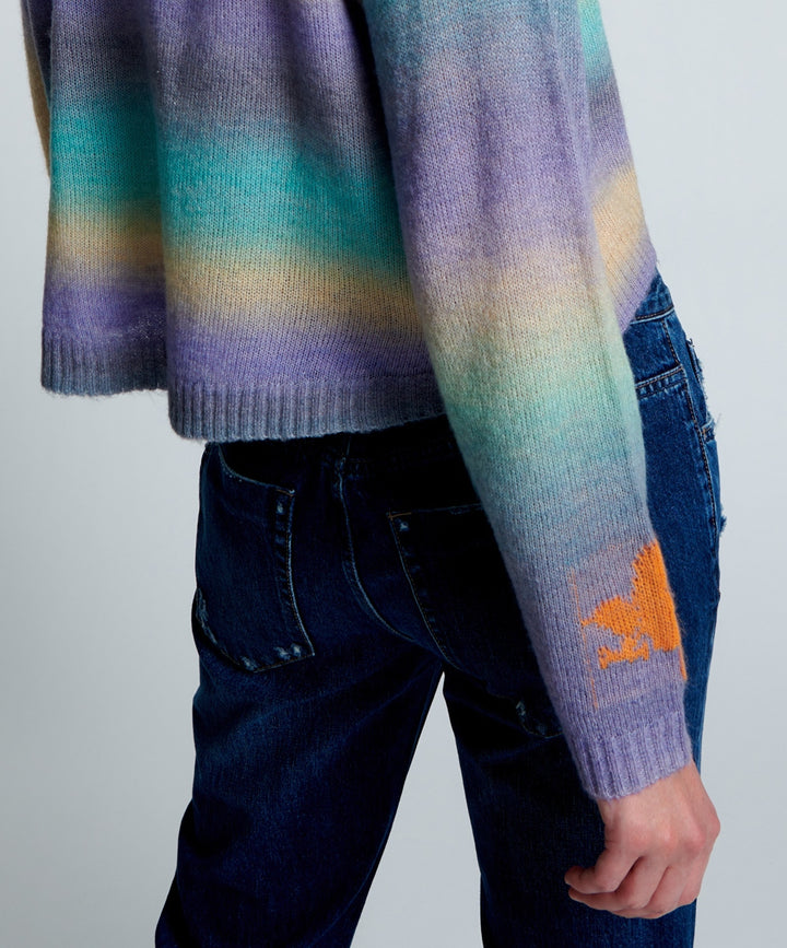 ONE TEASPOON Womens Gradual Dusk Sweater - Multi, WOMENS KNITS & SWEATERS, OneTeaspoon, Elwood 101