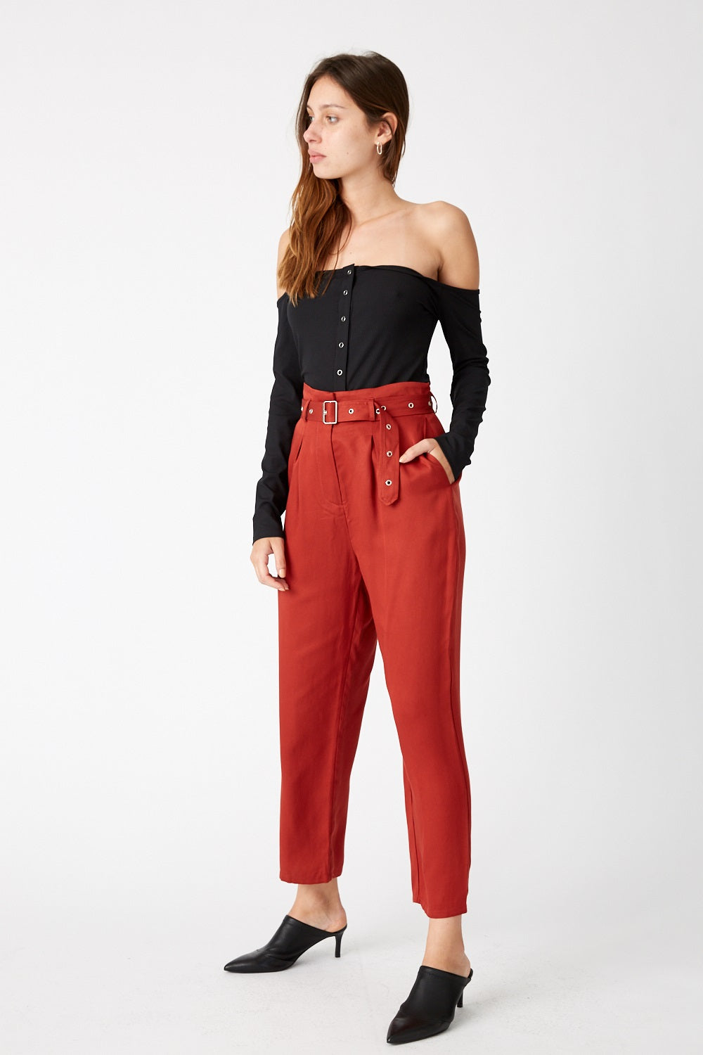 Third Form WOMENS SKY HIGH TROUSER RUST...Last Ones Available, WOMENS PANTS & LEGGINGS, THIRD FORM, Elwood 101