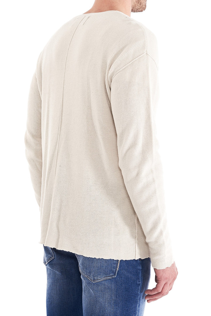 Neuw MENS INDIE CREW KNIT STONE, MENS KNITS & SWEATERS, NEUW, Elwood 101