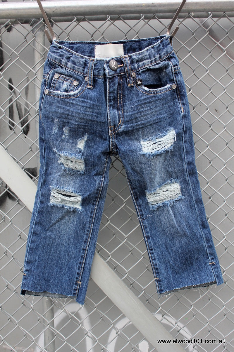 OneTeaspoon KIDS HOOLIGANS RELAXED STRAIGHT LEG JEAN, KIDS CLOTHING, OneTeaspoon, Elwood 101