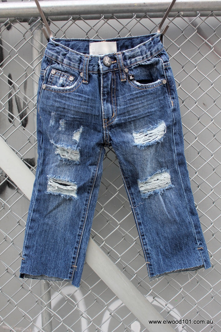 OneTeaspoon KIDS HOOLIGANS RELAXED STRAIGHT LEG JEAN, KIDS CLOTHING, OneTeaspoon, Elwood 101