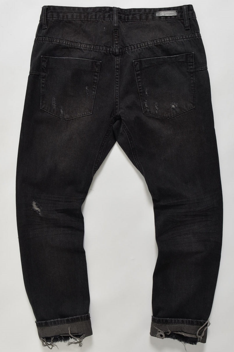 OneTeaspoon MENS BLACK METAL MR WHITES JEANS, MENS DENIM, OneTeaspoon, Elwood 101