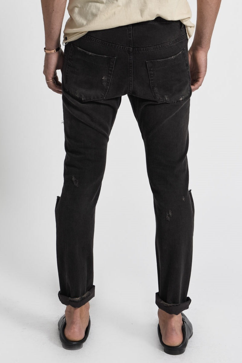 OneTeaspoon MENS BLACK METAL MR WHITES JEANS, MENS DENIM, OneTeaspoon, Elwood 101