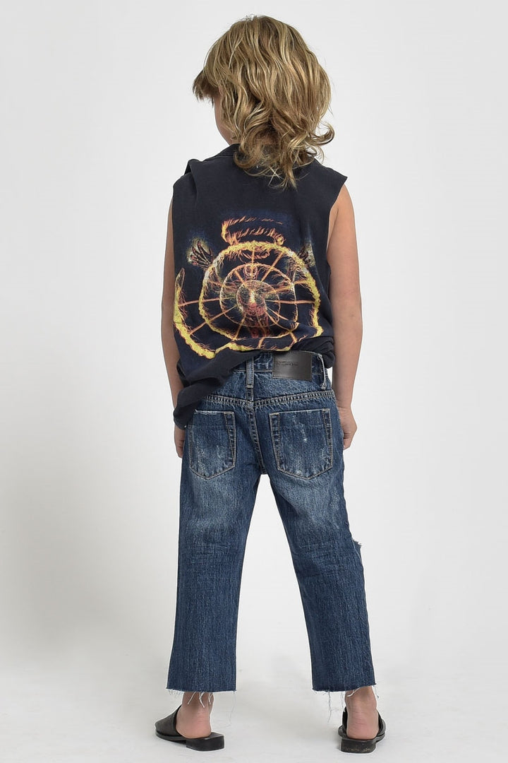 OneTeaspoon KIDS HOOLIGANS RELAXED STRAIGHT LEG JEAN, KIDS CLOTHING, OneTeaspoon, Elwood 101
