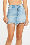 Wrangler Womens Repair Denim Mini  Skirt - Never Never, WOMENS SKIRTS, WRANGLER, Elwood 101