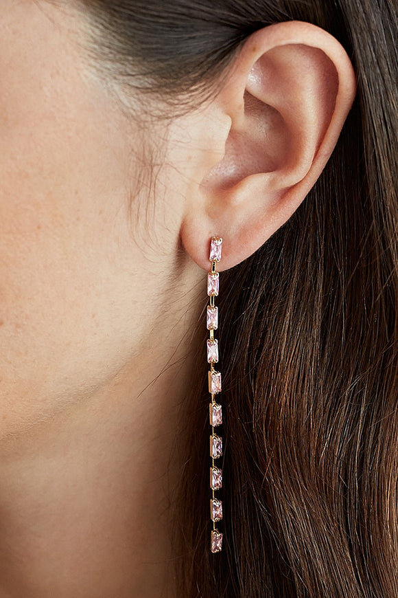 Jolie & Deen WOMENS TAMMY EARRINGS - PINK CRYSTALS...FREE POSTAGE Details Below, WOMENS JEWELLERY, JOLIE & DEEN, Elwood 101