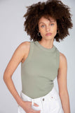 Neuw WOMENS JONESY SINGLET - OIL GREEN, WOMENS TEES & TANKS, NEUW, Elwood 101