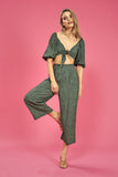MinkPink NEHA PUFF SLEEVE CROP - Multi Leopard, WOMENS TOPS & SHIRTS, MINKPINK, Elwood 101