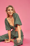 MinkPink NEHA PUFF SLEEVE CROP - Multi Leopard, WOMENS TOPS & SHIRTS, MINKPINK, Elwood 101