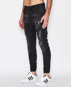 Nena Pasadena MENS DESTROYER PANTS HEAVY METAL TRASH, MENS DENIM, NENA PASADENA, Elwood 101