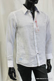 John Lennon Mens Sutton Linen Shirt - White, MENS SHIRTS, JOHN LENNON, Elwood 101