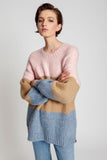 OneTeaspoon WOMENS GELATO STRIPE BUCKINGHAM SWEATER - GELATO STRIPE, WOMENS KNITS & SWEATERS, OneTeaspoon, Elwood 101