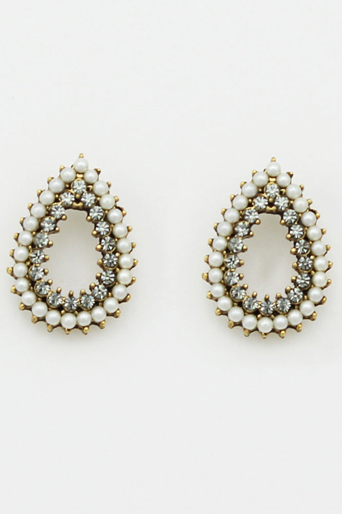 Jolie & Deen MIA EARRINGS GOLD, WOMENS JEWELLERY, JOLIE & DEEN, Elwood 101